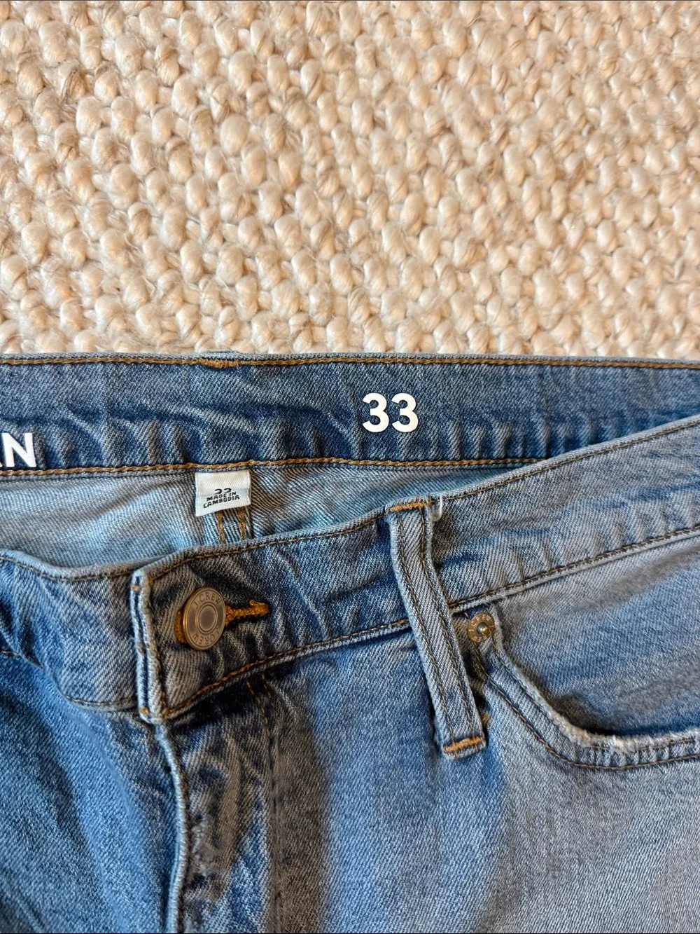 J. Crew Women’s Boyfriend Slim Fit Jeans Size 33